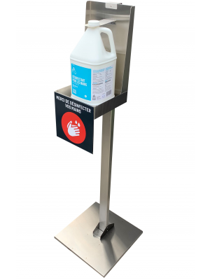 solution new skin station de desinfection sur pied solution new skin station de